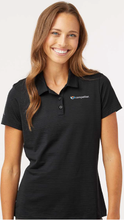 Load image into Gallery viewer, Compelier Women's Textured Stripe Polo