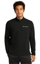 Load image into Gallery viewer, Compellier Sport-Wick® Flex Fleece 1/4-Zip Black