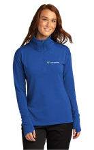 Load image into Gallery viewer, Compellier Ladies Sport-Wick® Flex Fleece 1/4-Zip Black