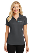 Load image into Gallery viewer, Compellier Ladies Pinpoint Mesh Polo