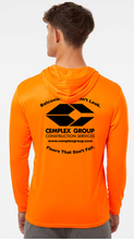 Load image into Gallery viewer, Cemplex Performance Hooded Long Sleeve T-Shirt

