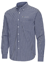 Load image into Gallery viewer, Compellier Ellis Long Sleeve Woven Shirt

