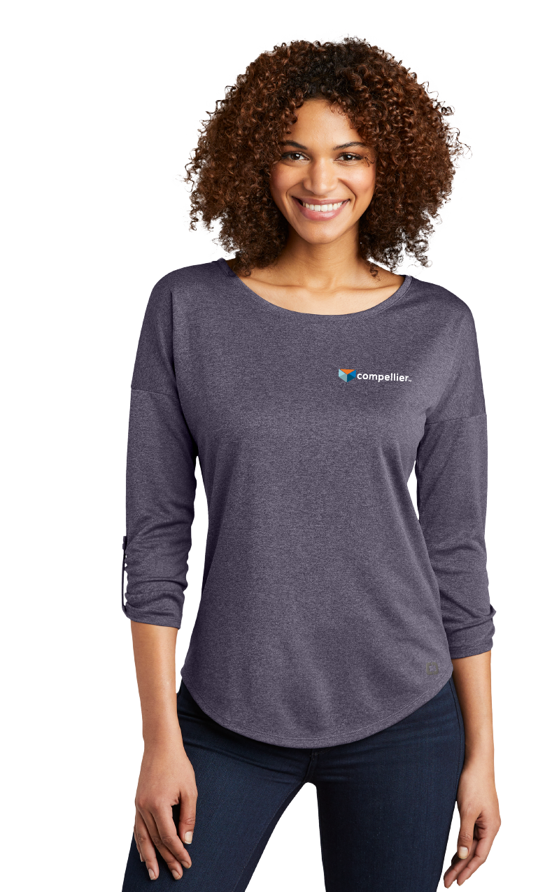 Compelier - OGIO® Ladies Gravitate Scoop 3/4-Sleeve – Compellier Store