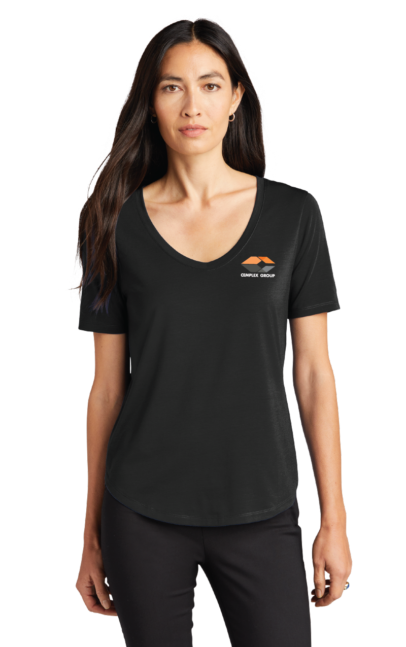 Cemplex - Mercer+Mettle® Women’s Stretch Jersey Relaxed Scoop