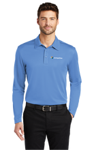 Load image into Gallery viewer, Compellier Silk Touch™ Performance Long Sleeve Polo
